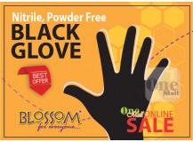 Nitrile Black Glove, Blossom Plus 
